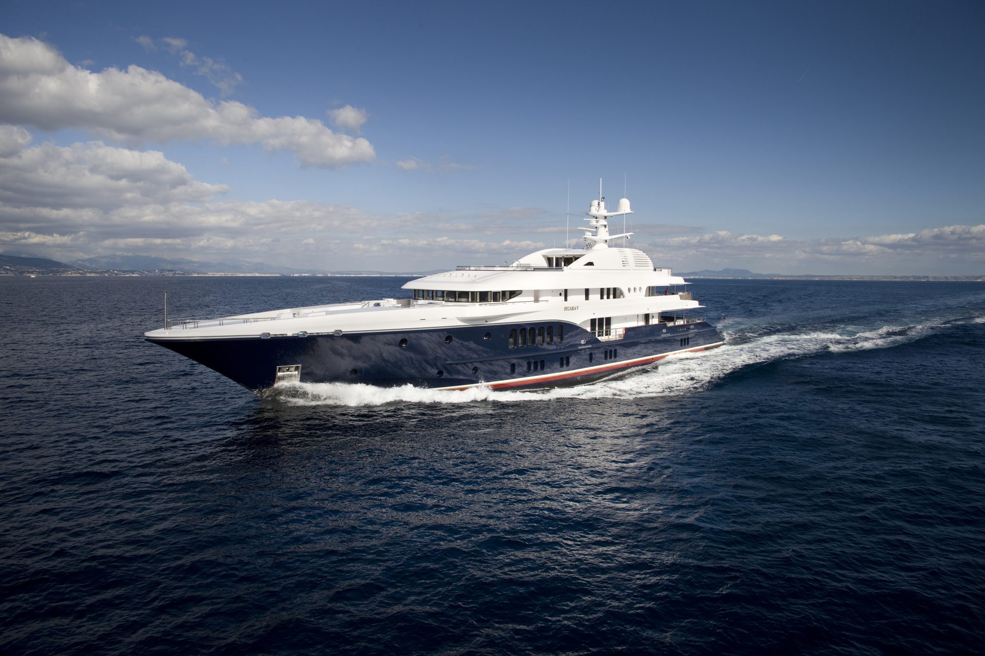 Motor Yacht SYCARA V for Charter with SuperYachtsMonaco