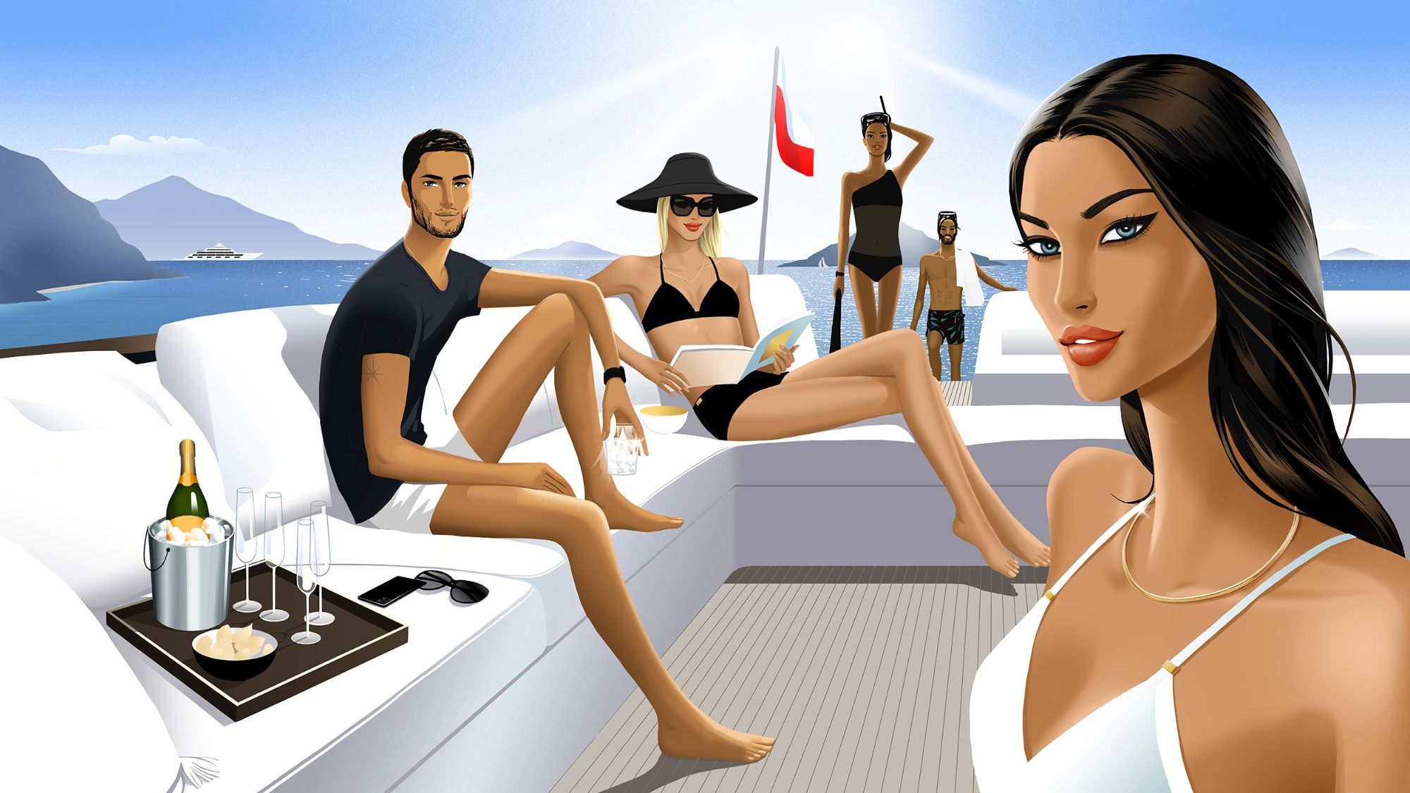 luxury super yachts for charter